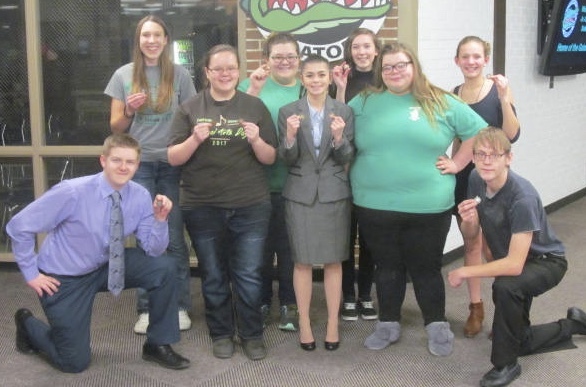 Gators Speech Teams Takes Third at North Bend Speech Meet